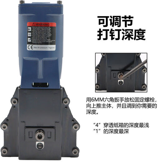 ZNMW德国新款ADCSY-19-35气动封箱机纸皮封箱钉码钉打包机封口机 3519封箱机