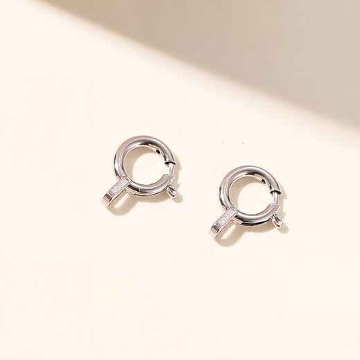 Tipu pt950 platinum necklace buckle accessories for women platinum buckle head connection necklace buckle head high-end bracelet extension chain pt950 platinum necklace buckle