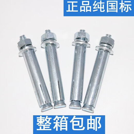 Renjuyi National Standard Expansion Screw Bolt Metal Iron Expansion Screw Bolt Air Conditioning Expansion Screw Bolt National Standard M12200 One Box 120