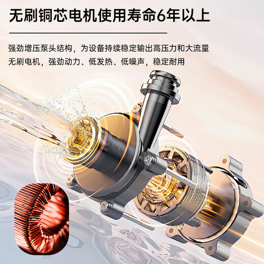 Brother Jie Commercial Steam Cleaner High Temperature and High Pressure Housekeeping Home Appliance Cleaning Air Conditioning Tools Household Multifunctional All-in-One Cleaning Equipment High Temperature Kitchen Oil Fume Degreasing Cleaning Machine High-end Double Pump Model-5000W Type 100KG Five-in-One Entrepreneurial Model