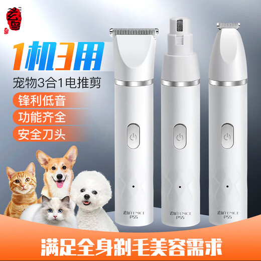 Blackbird pet shaver electric clipper multifunctional three-in-one cat and dog universal bass Maltese puppet shaving