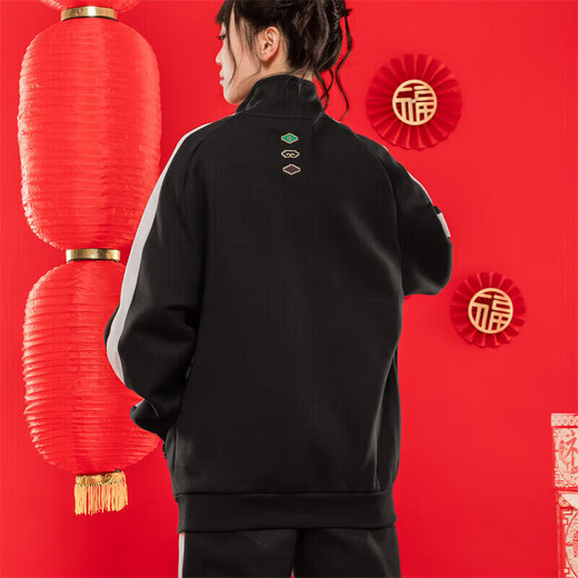 彪马（PUMA）情侣装运动套装 春春季T7立领外套夹克长裤时尚潮流舒适休闲裤 套装/男女同款 L/180
