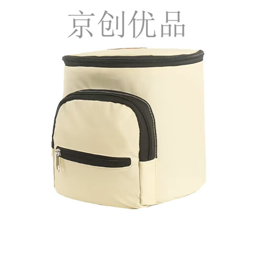 婴儿车挂包大容量九丫便捷式扶手手拿包溜娃神器置物袋推车储物包 米黄【抽纸款】3用型-推车挂包
