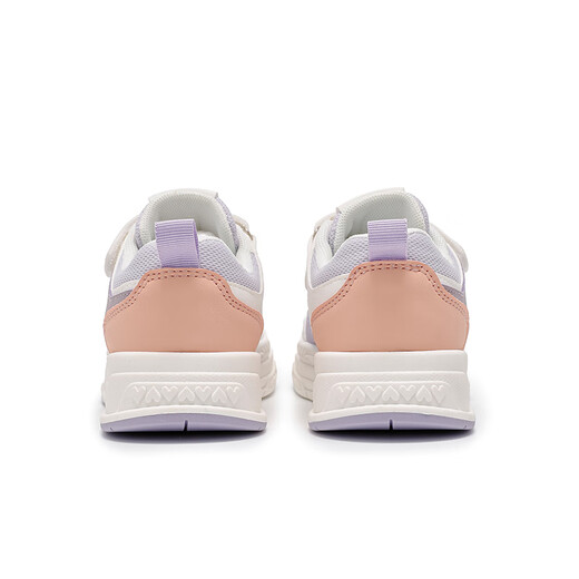 Huili zapatos para niños, zapatos de panel de malla baja, zapatos blancos pequeños, zapatos deportivos para niños y niñas, WZCL1345 Purple Grey Powder 33