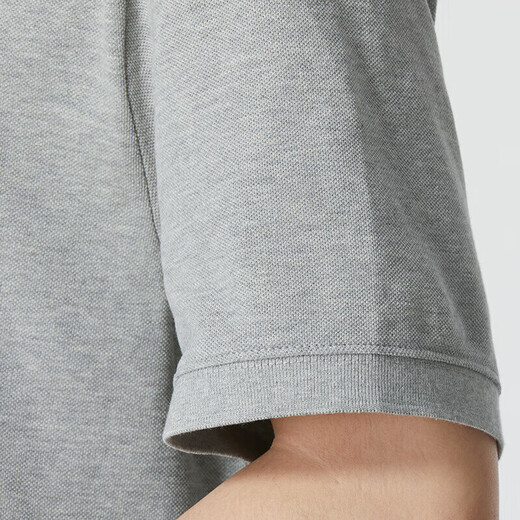 Nike (NIKE) offizieller Store Herrenoberteile Neue Mode Lässiges Revers Atmungsaktives, schnell trocknendes Poloshirt Sportbekleidung Kurzarm-T-Shirt FN3895-063-Grau-gesticktes Logo M
