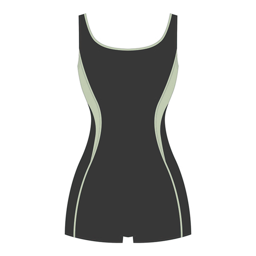 Prasch Swimsuit Женский бассейн Специальный цельный высококачественный конкурс Send Professional Swimsuit Women 1047 Midnight Blue M