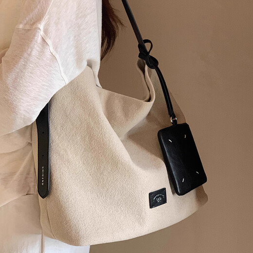 Nanfeng Chio2nd Bolería blanca suave Bolsa Bolsa para mujeres Corea Minimalista Minimalista Bag Bag Bag Bag Shoulder [Galería blanca suave] Bolsa de bolsas