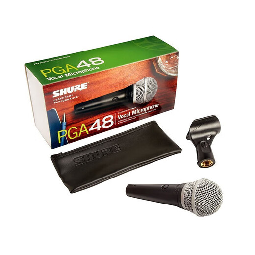 SHURE Shure SV100 SV200 PGA48 PGA58 dynamic microphone home karaoke guitar singing handheld microphone PGA48LC + 3 meters 6.5 line genuine national bank