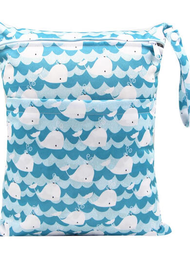 SARTILL baby stroller hanging bag stroller hanging bag diaper bag out-and-out storage bag clothes diaper portable storage bag aircraft car double layer large 36*30CM