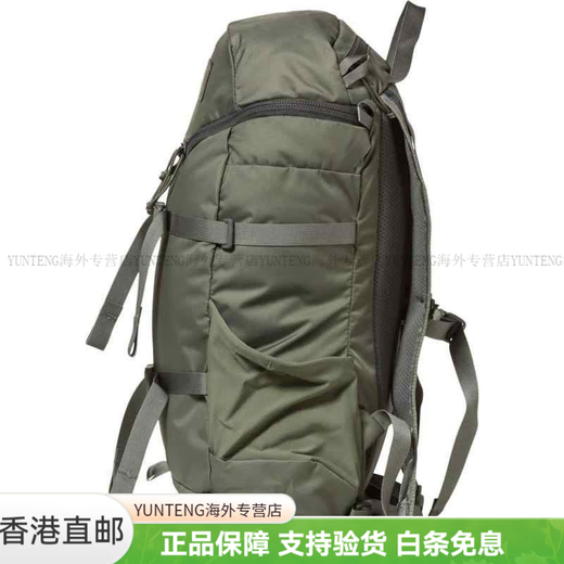 MYSTERY RANCHGALLAGATOR19L品牌字母标志双肩包男女情侣款叶绿色户外出行时尚 叶绿色