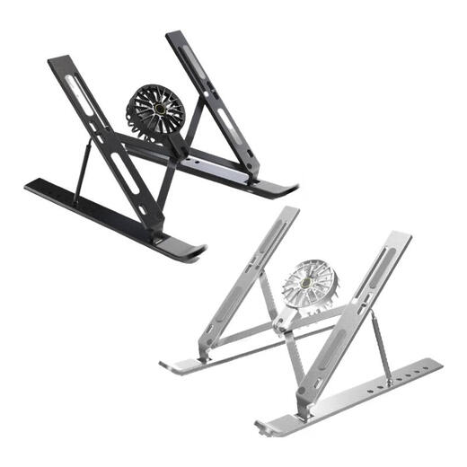 桑启适用华硕天选6pro/5pro/5/4/3/2电脑支架散热器Plus笔记本支架增高散热垫静音风扇 铝合金支架黑色＋风扇【散热神器】 天选5pro/天选5