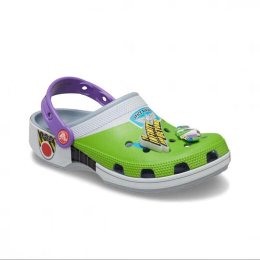 CORCS CROCS Summer Children's Crocs Buzz Lightyear Co-branded Outdoor Beach Shoes Casual Non-Slip Toe Shoes Sandals Buzz Classic 20 J1=32-33(200MM)
