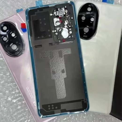 Suitable for Honor 200/200pro original back cover original battery rear screen tempered glass back cover Honor 200pro Moon Shadow White original back cover with mirror