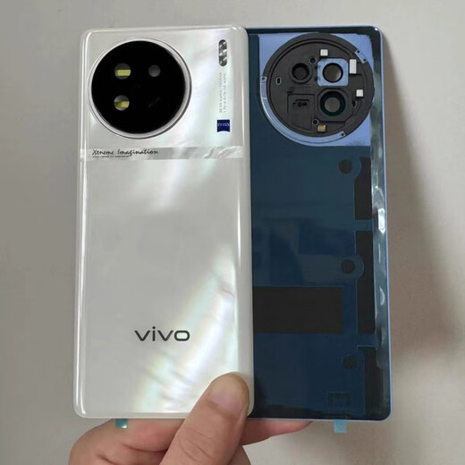 Vivo is suitable for x90s original back cover glass x90 original disassembled rear shell battery cover back shell shell original x90/x90s (to black) with framed lenses