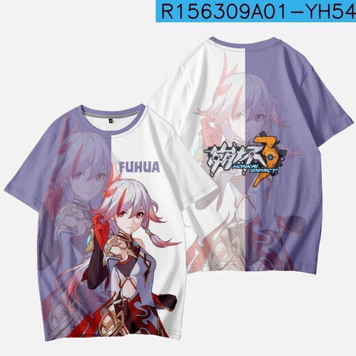 
COMIC SOUL 3T-shirt, summer short-sleeved, co-branded 3D printed trend top for primary and secondary school students and teenagers Eden TXU4877 6XL Suitable for weight 190-210Jin [Jin equals 0.5 kg]