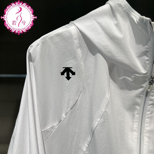 
DESCENTE 2025 Summer Women's Comprehensive Training Sports Woven Jacket Top D5232TWB43-WT [White] XL _175_92A