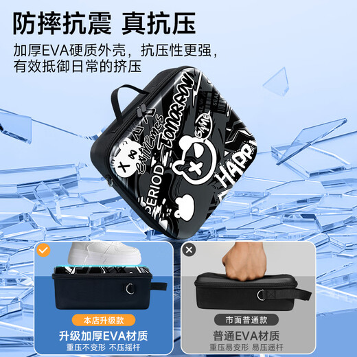 Jemdo is suitable for Nintendo Switch2 storage bag ns2 generation dual Pro handle protection box shell tempered film rocker cap game console charger base large capacity accessories family bucket