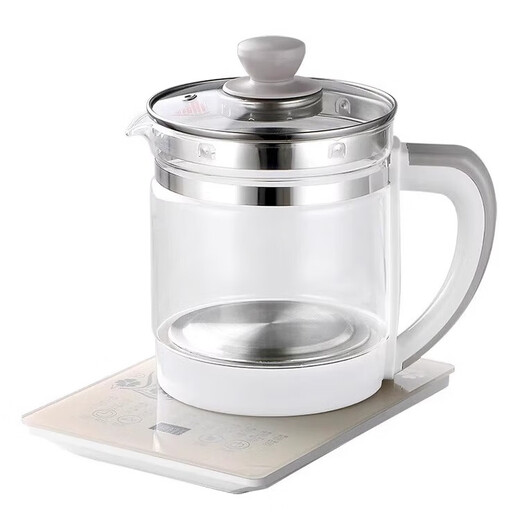 Xinfei Official Genuine Health Pot Multifunctional Household Boiling Kettle Glass Office Small Camellia Teapot Xinfei Classic Model丨Health Pot丨 1.8L