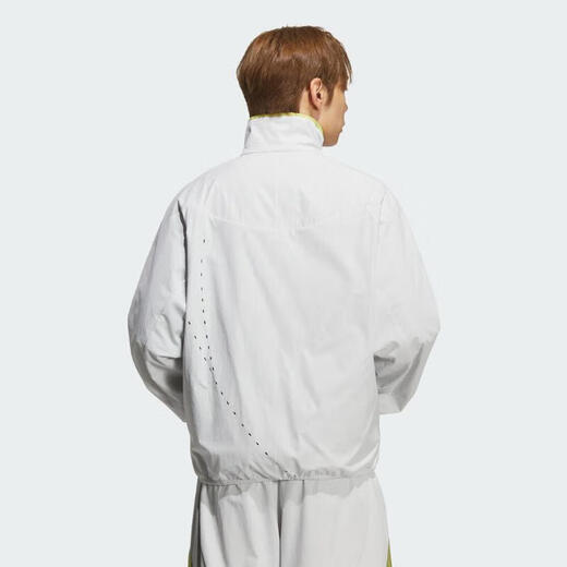 
adidas [Adidas] 2025 men's FUSTL M WV JKT1 stand-up collar sports casual jacket jacket KC6064 S