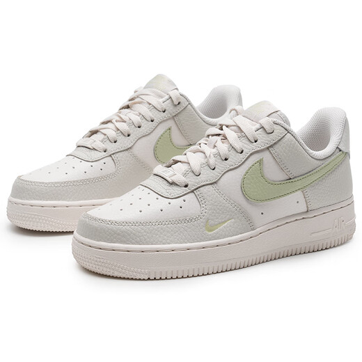 耐克（NIKE）女鞋休闲鞋夏季新款AIR FORCE 1'07 AF1空军一号板鞋耐磨运动鞋 IB3881-001 白/金属银/微粒粉 40