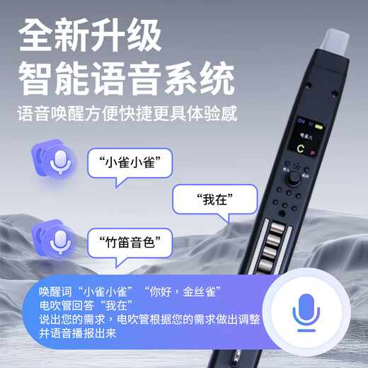 金丝雀S-9111电吹管乐器新款国产电子管中老年初学电萨克斯笛子专用乐器 标配+大礼包+读谱机+接收器+音响