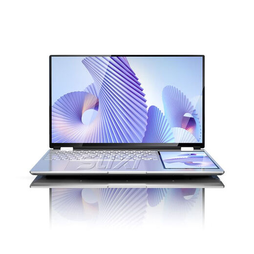 Suxi National interest-free subsidy 2025 Intel Core 17th generation dual-screen laptop tablet 14-inch touch screen thin and light 2-in-1 AI office student design game Intel Ultra17th generation* comparable to independent graphics* 4K eye protection dual screen 32G ultra-fast storage + 2T solid state drive (extreme top configuration)