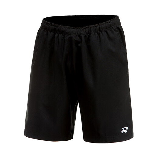 Yonex Yonex Badminton Traje Competition Capacitación de manga corta 110145bcr azul marino + set de pantalones cortos negros o