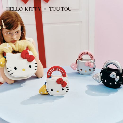 toutou李兰迪同款hellokitty三丽鸥凯蒂猫kt斜挎包生日礼物女孩送女友