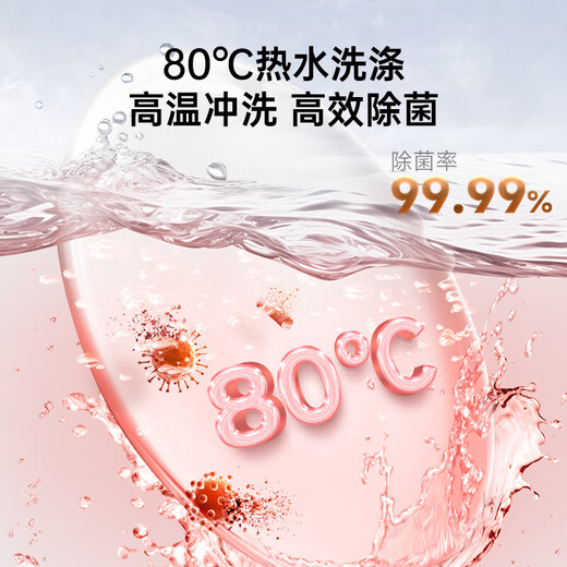 Panasonic (Panasonic) desktop dishwasher third generation K1Y upgraded model ECONAVI smart wash 80 high temperature sterilization maternal and infant household independent drying 5 sets K3Y K1Y Pro third generation upgraded model upgraded AI smart wash Guopu