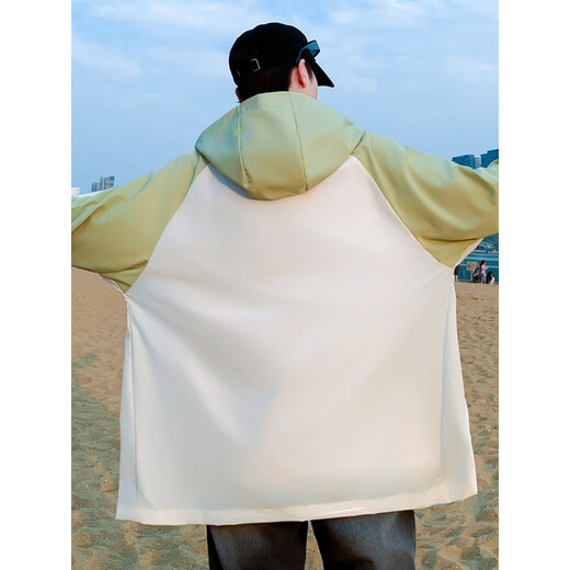 Playboy (Playboy) Sonnenschutzkleidung Herren Sommer Dünner Stil 2025 Neue Sommer-Jugendstudentin Sonnenschutzkleidung für Männer Ice Seide Dünnstil 6621 Grüne M etwa 80-100 Jin [Jin gleich 0,5 kg] kann getragen werden