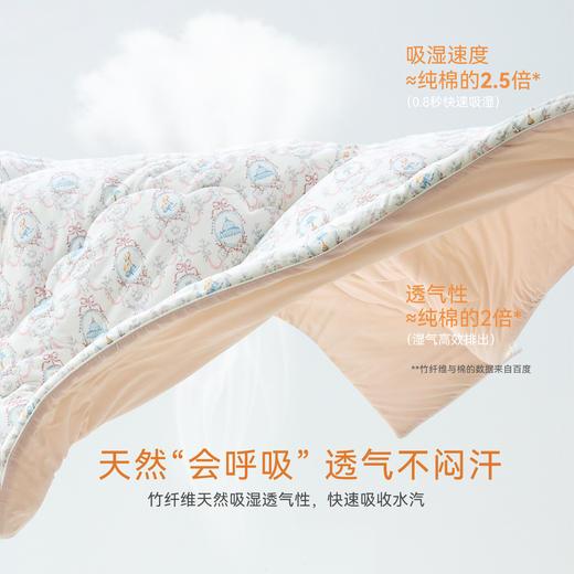 DOMIAMIA Baby Quilt Autumn and Winter Breathable Antibacterial Baby Blanket Warm Sheep Sleeping Quilt Newborn Thickened Extra Large Quilt Gift Box Four Seasons Sleeping Quilt-Chunri Yanye 120x150cm