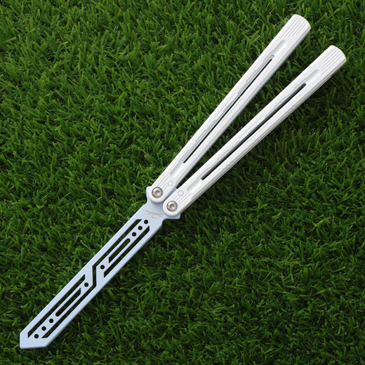 Borderless Skylark V4 Tuning Fork Hand-Swinging Training Knife with Integrated Aluminum Handle Ceramic Coating Static Model Toy Canary 1 including a full set of accessories