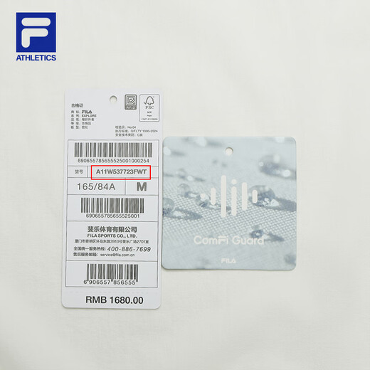 Fila Offizielle Frauenwebende Jacke für Frauen 2025 Herbst Neue Outdoor-Sport losen losen einfache Kapuze-Top-Schnee-Weiß-WT XL 175/92A/XL