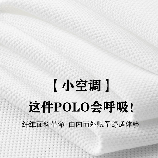 Joeone Mercerated Markless Iron-Free Polo-Hemd Kurzärärmelte Herren Sommer Elastic Ice Seide Atmungsfreies lässiges Revers T-Shirt Lan Zi 701 5xl 195-215jin [Jin ist 0,5 kg]