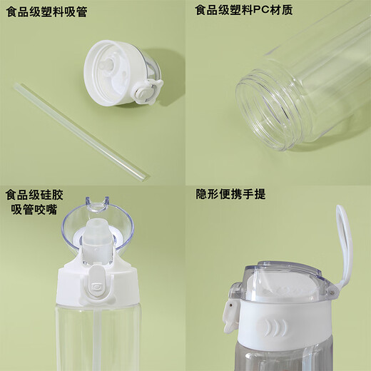 Shantou Lincun JOJO's Bizarre Adventure peripherer Wasserbecher für Jungen Anime zweidimensionaler Sommer-Kunststoff-Strohbecher für männliche Studenten FF3524JOJO Stroh-Plastikbecher 580 ml