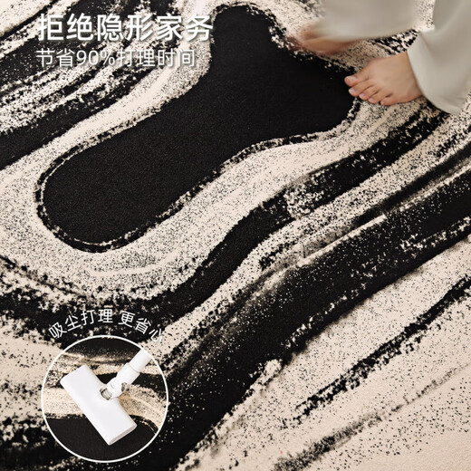 GPPNKC carpet living room special-shaped light luxury 2025 new style free carefree irregular sofa coffee table floor mat bedroom thickened Wenwan-11972 240cm*360cm