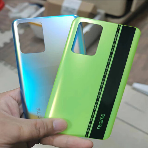 Realme (realme) suitable for realme GTneo2 back cover original disassembly battery cover original second-hand phone case glass realme outer back cover realme GTneo2 back cover black mint disassembly 98 new