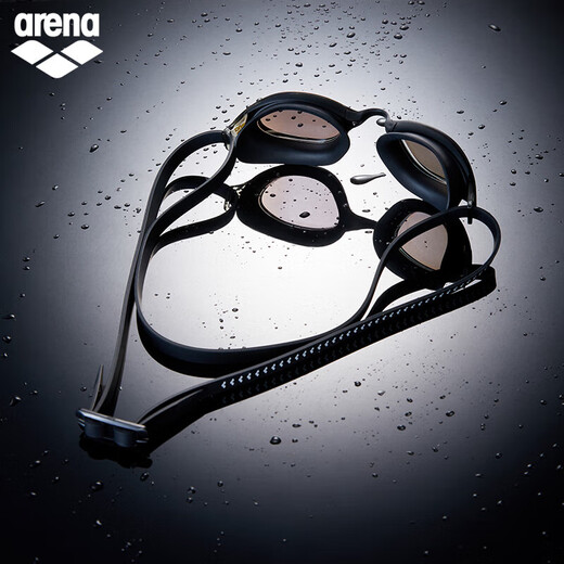 Arena swimming goggles ARENA LINE classic series fashion high-definition large field of view coated fitness swimming goggles pink and white (PKWH)