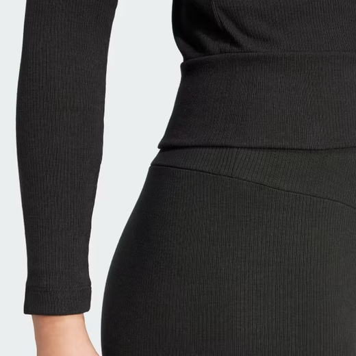 Adidas Damen-Langarm-Strickjacke, Slim Sportswear, Yoga-Kleidung, Fitnesskleidung, vielseitiger und atmungsaktiver Sommerstil, schwarzer schwarzer XXS
