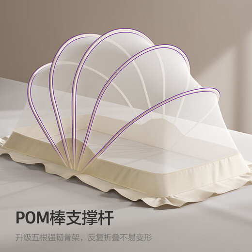 Philips AVENT crib mosquito net full-cover newborn universal outdoor foldable light-shielding anti-mosquito cover encrypted mesh breathable encrypted mesh small size - suitable for 0-1.5 years old