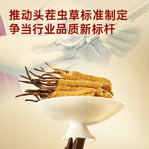 Ayishe Cordyceps sinensis about 4-5 roots/g10g about 42 roots Cordyceps gift box gift supplements