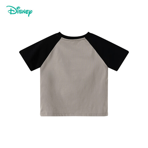 迪士尼（Disney）童装男童T恤迪士尼宝宝系列卡通舒适透气短袖T恤 212S1502紫底米 110