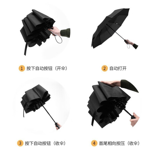 红韬高档商务礼品定制logo公司周年庆活动伴手礼安全月慰问纪念品实用 白：杯子/自动伞/MI电源/颈椎仪