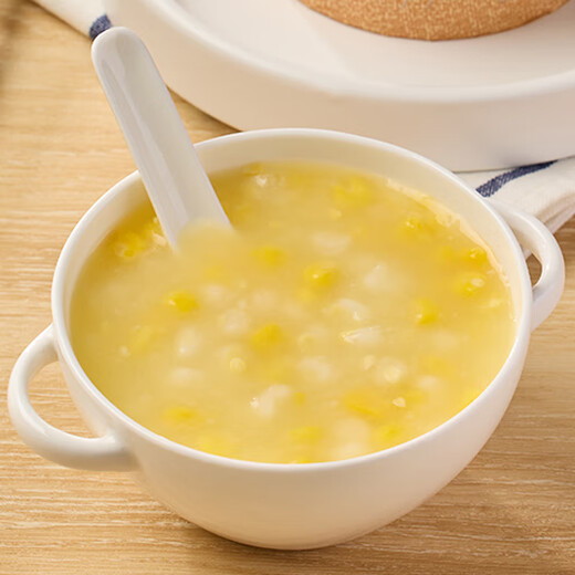 Xibei Youmiancun yellow glutinous peeled corn soup 1.5kg (300g*5 bags) heated instant breakfast instant breakfast coarse grain porridge meal replacement