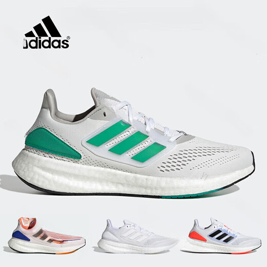 阿迪达斯 （adidas）PUREBOOST 22减震透气运动休闲跑步鞋HQ8589 IG0909官方旗舰 黑曜石IF4839 38