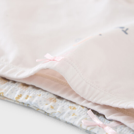 TONGTAI ropa interior para niña, calzoncillos tipo bóxer de doble capa de malla transpirable con amoníaco de algodón para niña, 2 pares