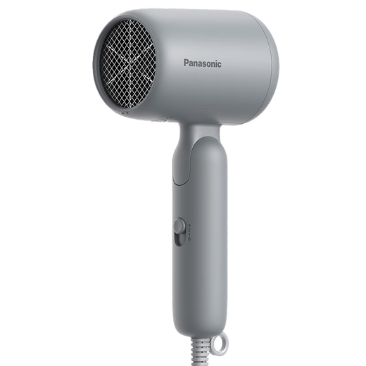 Panasonic (Panasonic) national subsidy small light-tube hair dryer household hair dryer high-power quick-drying mini hair care does not damage the hair student dormitory girlfriend birthday gift EH-NE4H gray billion-level negative ion hair care + 800W power NE4G-H