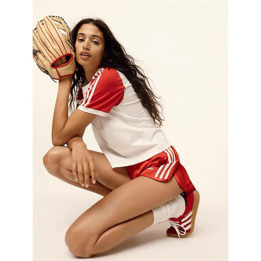 阿迪达斯 （adidas）三叶草2025夏季新款休闲透气SPORTY RICH运动短袖JI9274 JL9275 JI9275  L