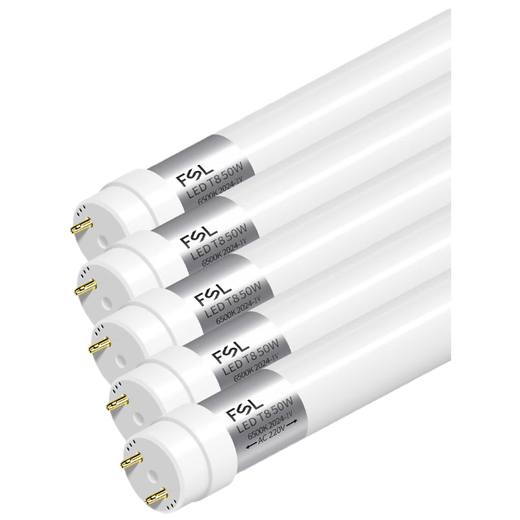 Foshan Lighting (FSL) T8 lamp LED fluorescent tube 1.2 meters 50W positive white light 6500K (2 pieces)