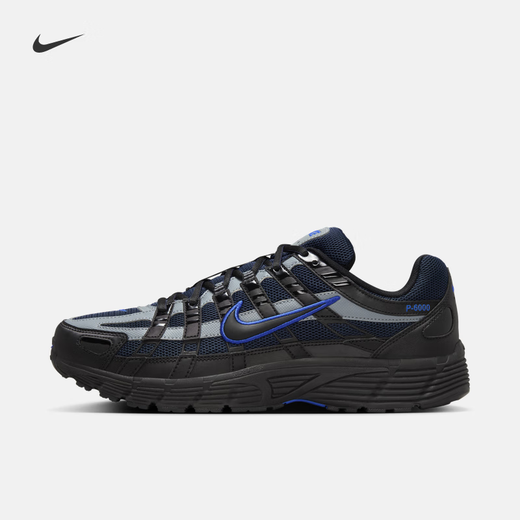 Nike (Nike) Herren -Retro -Laufschuhe, luftige Sportschuhe für Sommer -6000 IF6199 002 Schwarz/Schwarz/Obsidian/kaltes Grau/Spielschatz 35.5